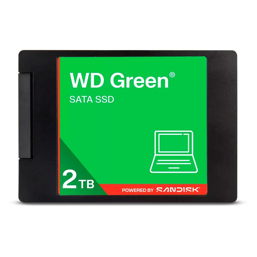 SSD SanDisk WD Green SATA, 2TB, 2.5"", Leitura: 545MB/s, Gravação: 460MB/s - WDS200T5G0A