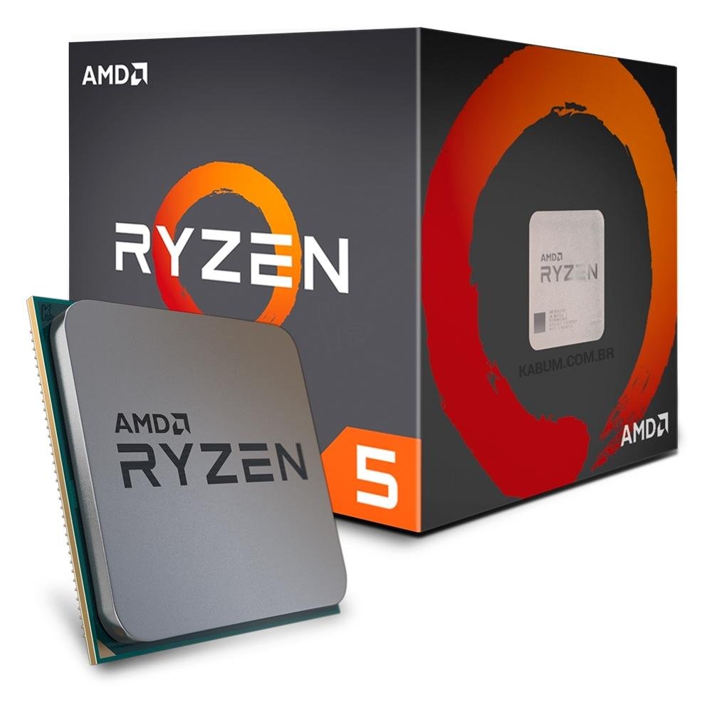 Processador AMD Ryzen 5 1600, Cooler Wraith Spire, Cache 19MB, 3.2GHz (3.6GHz Max Turbo), AM4, Sem Vídeo - YD1600BBAEBOX Processador AMD Ryzen 5 1600, Cooler Wraith Spire, Cache 19MB, 3.2GHz (3.6GHz Max Turbo), AM4, Sem Vídeo - YD1600BBAEBOX