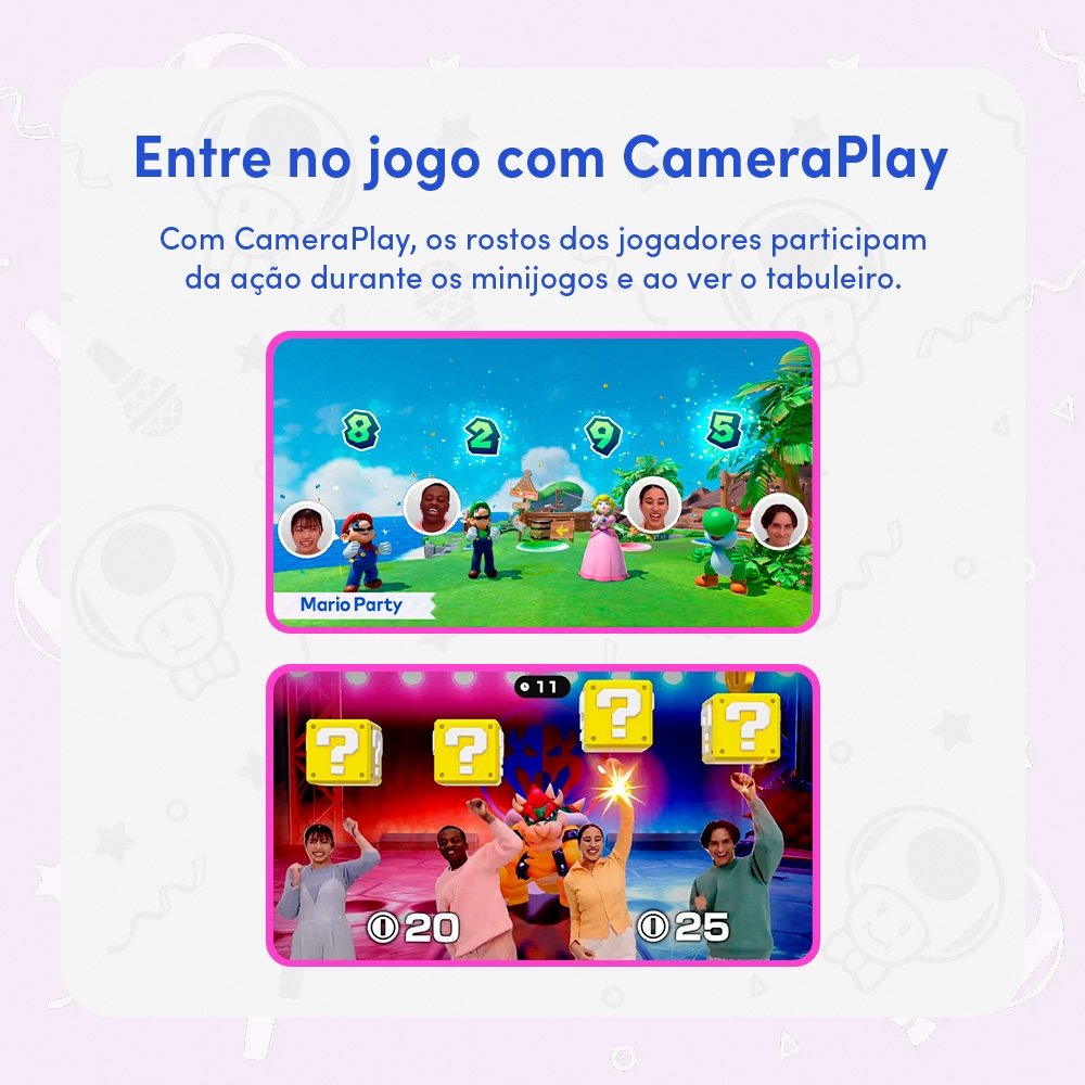 Jogo Super Mario Party Jamboree + Jamboree TV, Nintendo Switch 2 - NT000050NSW