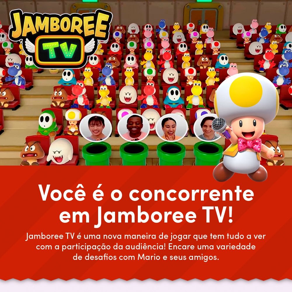 Jogo Super Mario Party + Jamboree TV | KaBuM!