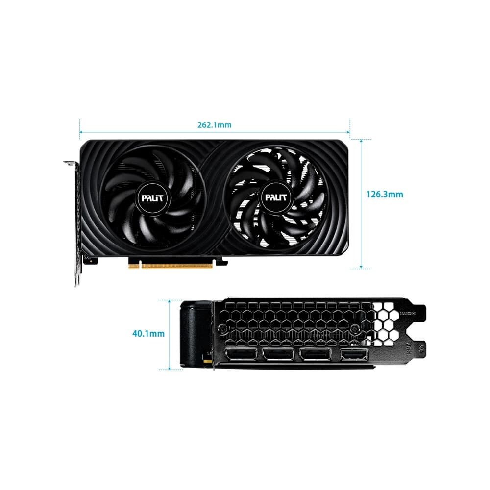 Placa de Vídeo Palit RTX 5050 Dual OC | KaBuM!