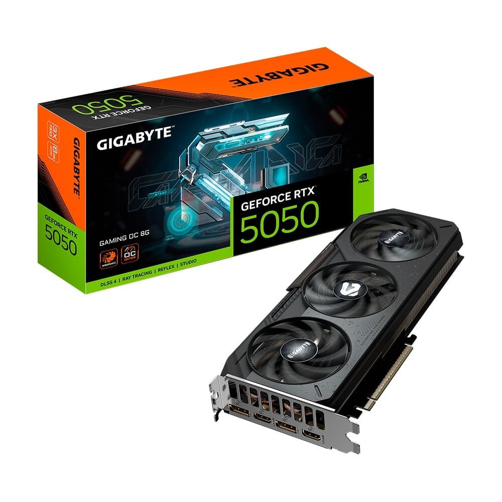 Placa de Vídeo Gigabyte GeForce RTX 5050 | KaBuM!