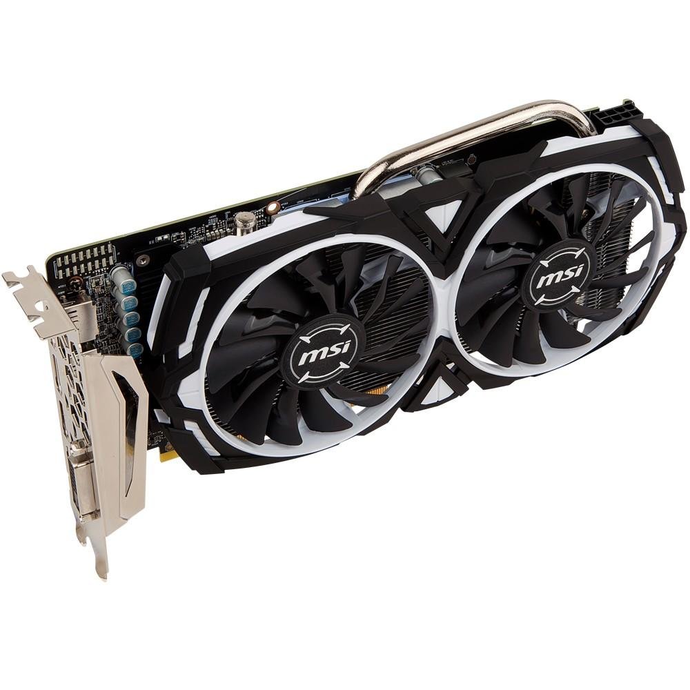 Radeon RX570 4GB グラフィックボード Placa de Vídeo RX 570 MSI AMD Radeon Armor 4G OC, 4GB GDDR5 | KaBuM!