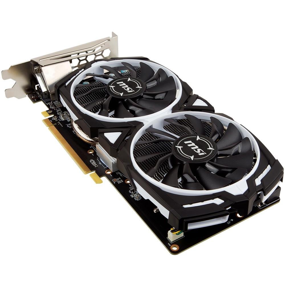 Placa de Vídeo RX 570 MSI AMD Radeon Armor 4G OC, 4GB GDDR5 | KaBuM!