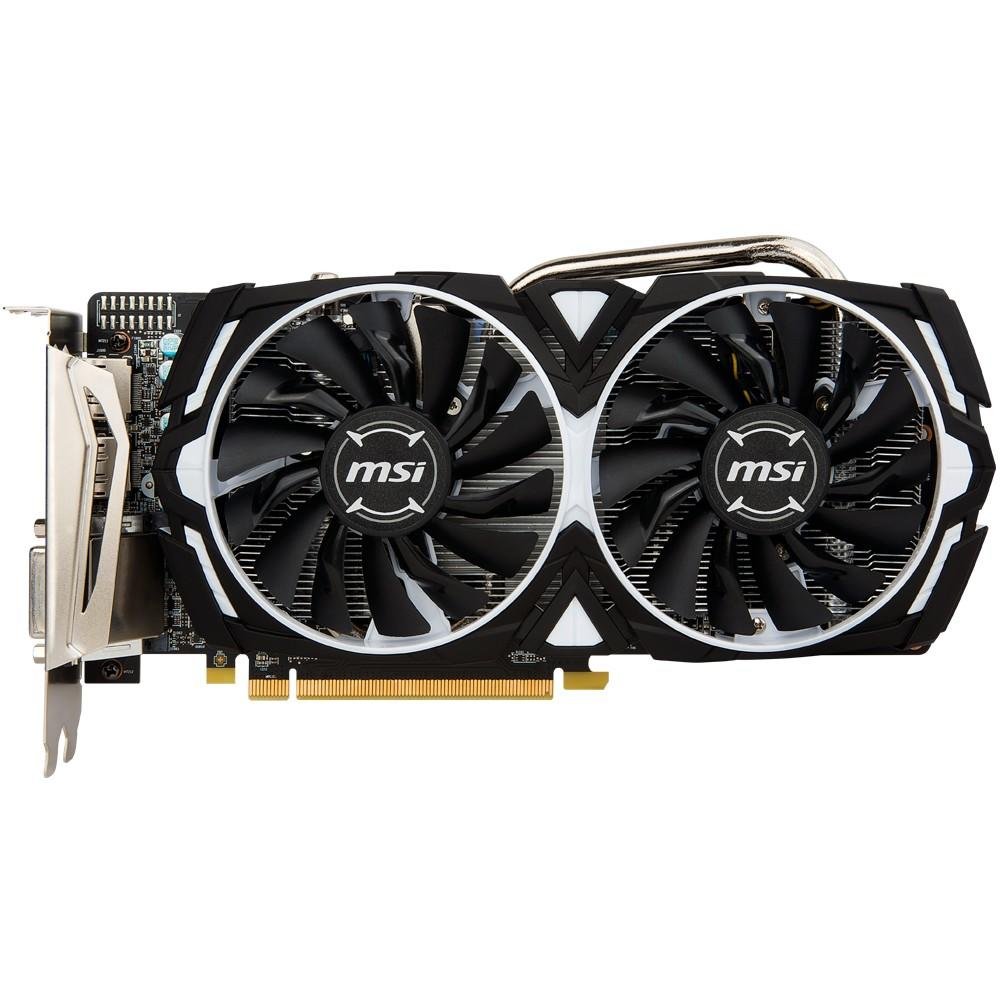 Placa de Vídeo RX 570 MSI AMD Radeon Armor 4G OC, 4GB GDDR5 | KaBuM!