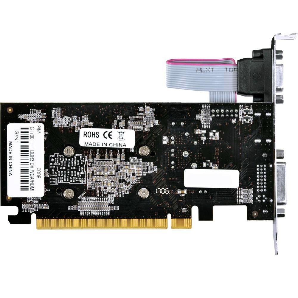 Placa de Vídeo PCYes NVIDIA GeForce GT 730 2GB, DDR3 - PGT73012802D3