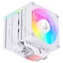 Air Cooler Gamer Rise Mode Temp 6 Pro White, ARGB, AMD e Intel, 120mm, Branco - RM-ACT6P-ARGB-W