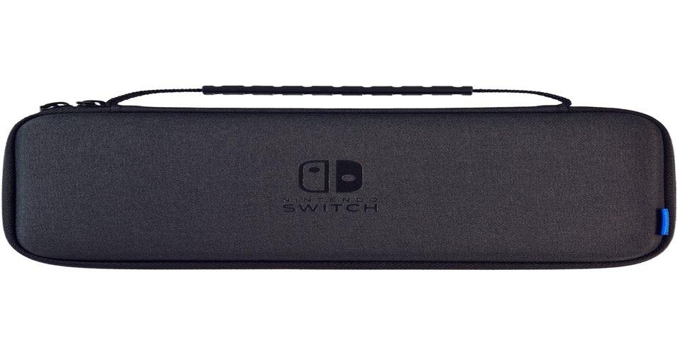 Bolsa HORI Slim Tough Pouch, para Nintendo Switch, Preta - NSW-810U Bolsa HORI Slim Tough Pouch, para Nintendo Switch, Preta - NSW-810U
