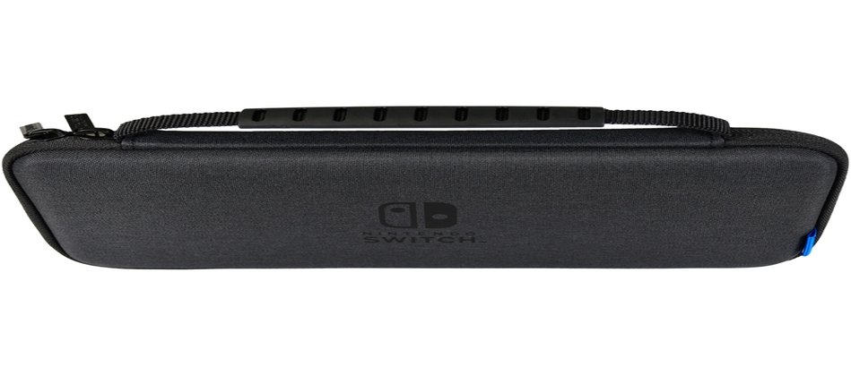 Bolsa HORI Slim Tough Pouch, para Nintendo Switch, Preta - NSW-810U Bolsa HORI Slim Tough Pouch, para Nintendo Switch, Preta - NSW-810U