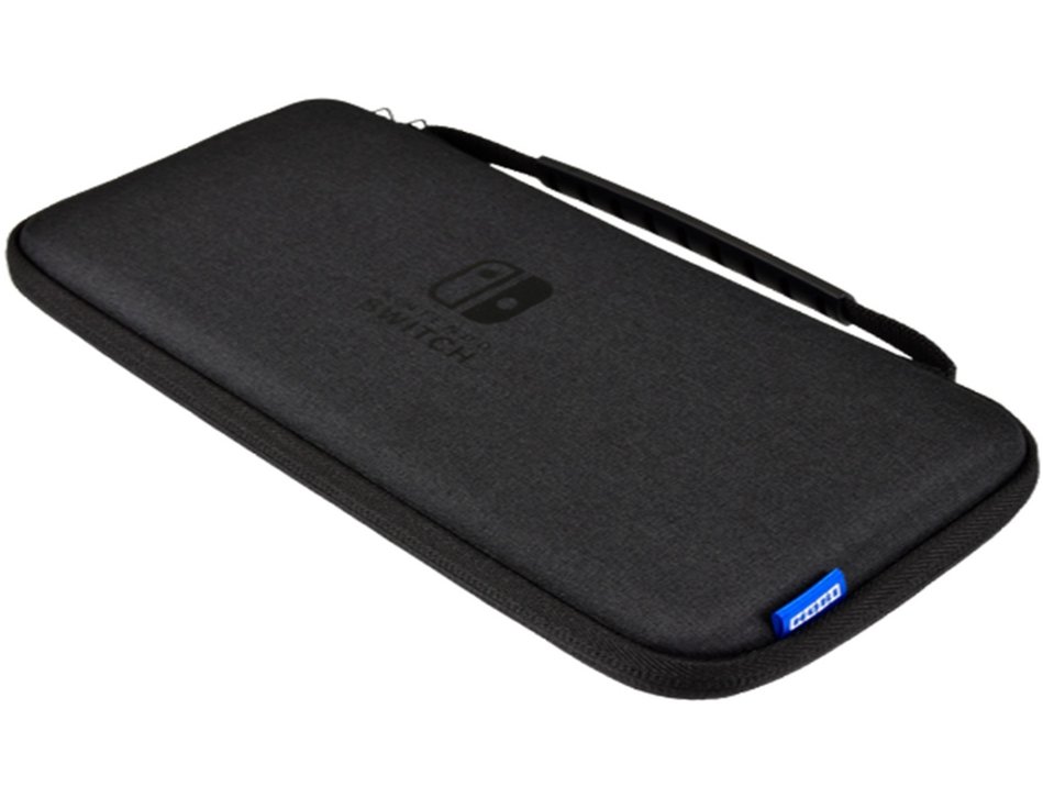 Bolsa HORI Slim Tough Pouch, para Nintendo Switch, Preta - NSW-810U Bolsa HORI Slim Tough Pouch, para Nintendo Switch, Preta - NSW-810U