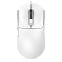 Mouse Gamer com Fio Attack Shark X3, 12.800 DPI, 6 Botões Programáveis - Branco