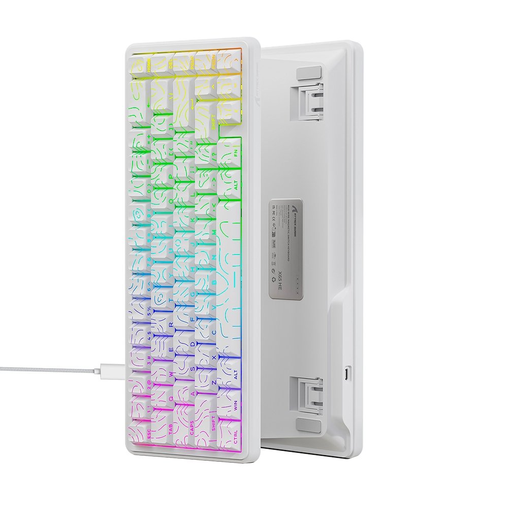 Teclado Attack Shark X65HE Magnético 8K | KaBuM!