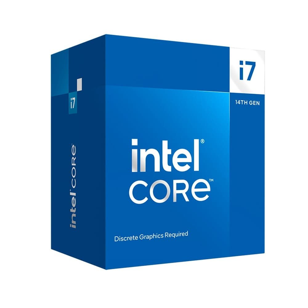 Processador Intel Core i7-14700F, até 5,40 GHz, Cache 33MB,-Núcleos 20, Threads 28 - BX8071514700F