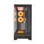 Gabinete Gamer Montech HS02 Pro, Mid-Tower, ATX, Vidro Temperado, 5X Fans, Preto - HS02PROBK
