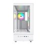 Gabinete Gamer Montech XR, Mid-Tower, ATX Vidro Temperado, Com 3X FansBranco - XRWH