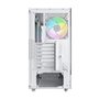 Gabinete Gamer Montech XR, Mid-Tower, ATX Vidro Temperado, Com 3X FansBranco - XRWH