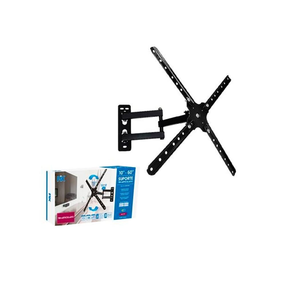 PIX PX-11 Suporte TV Tri-Articulado 10-60" Preto