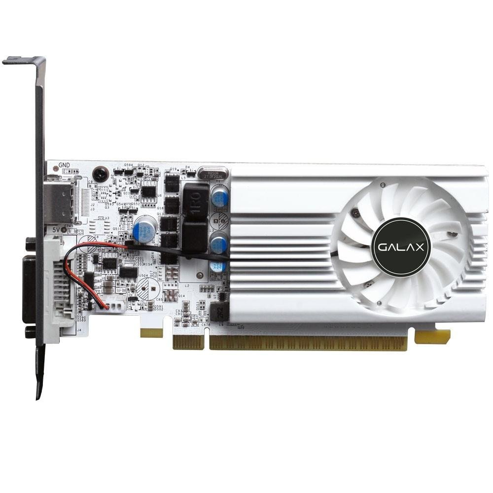 Placa de Vídeo VGA Galax NVIDIA GeForce GT 1030 2GB DDR5 64Bits Exoc 30NPH4HVQ5EW Placa de Vídeo VGA Galax NVIDIA GeForce GT 1030 2GB DDR5 64Bits Exoc 30NPH4HVQ5EW