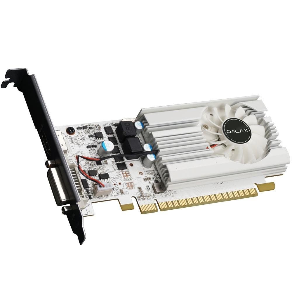 Placa de Vídeo VGA Galax NVIDIA GeForce GT 1030 2GB DDR5 64Bits Exoc 30NPH4HVQ5EW Placa de Vídeo VGA Galax NVIDIA GeForce GT 1030 2GB DDR5 64Bits Exoc 30NPH4HVQ5EW