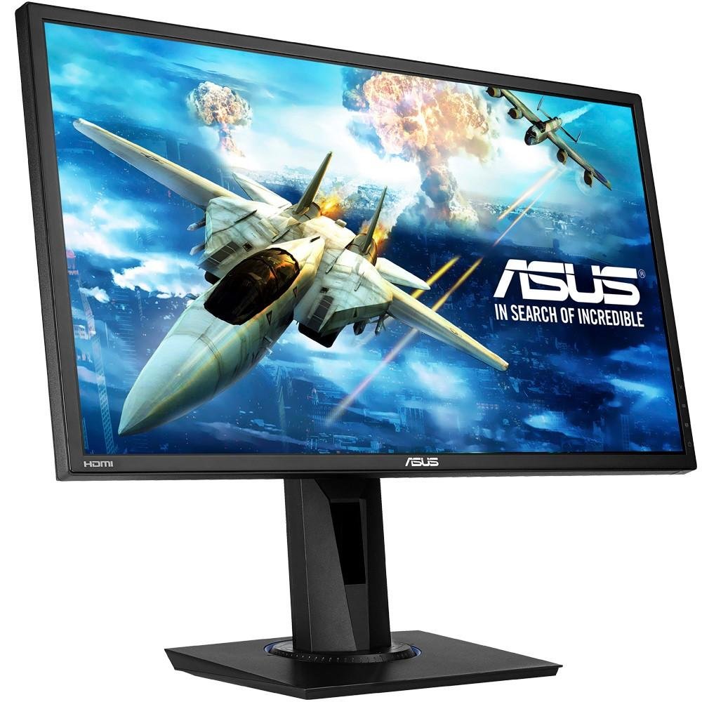 Monitor Gamer Asus LED 24´ Widescreen, Full HD, HDMI/VGA, FreeSync, Som Integrado, 1ms, Altura Ajustável - VG245H Monitor Gamer Asus LED 24´ Widescreen, Full HD, HDMI/VGA, FreeSync, Som Integrado, 1ms, Altura Ajustável - VG245H