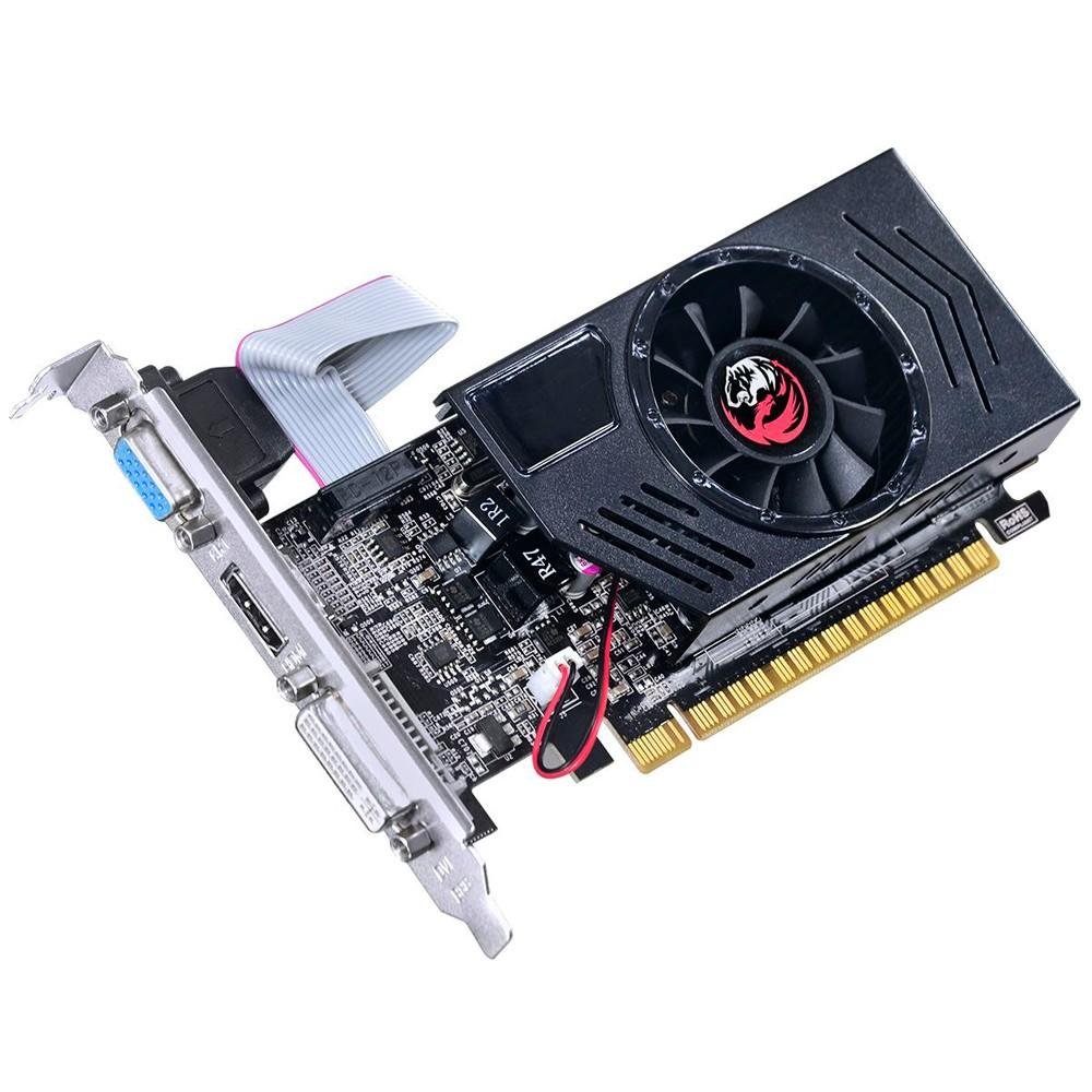 Placa de Video VGA NVIDIA PcYes GEFORCE GT 730 4GB DDR3 128Bit PGT73012804D3 Placa de Video VGA NVIDIA PcYes GEFORCE GT 730 4GB DDR3 128Bit PGT73012804D3
