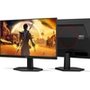 Monitor Gamer AOC 23.8", Full HD, 200Hz, 0.3ms, IPS, G-Sync, HDR, Ângulo Ajustável, Preto - 24G42HE