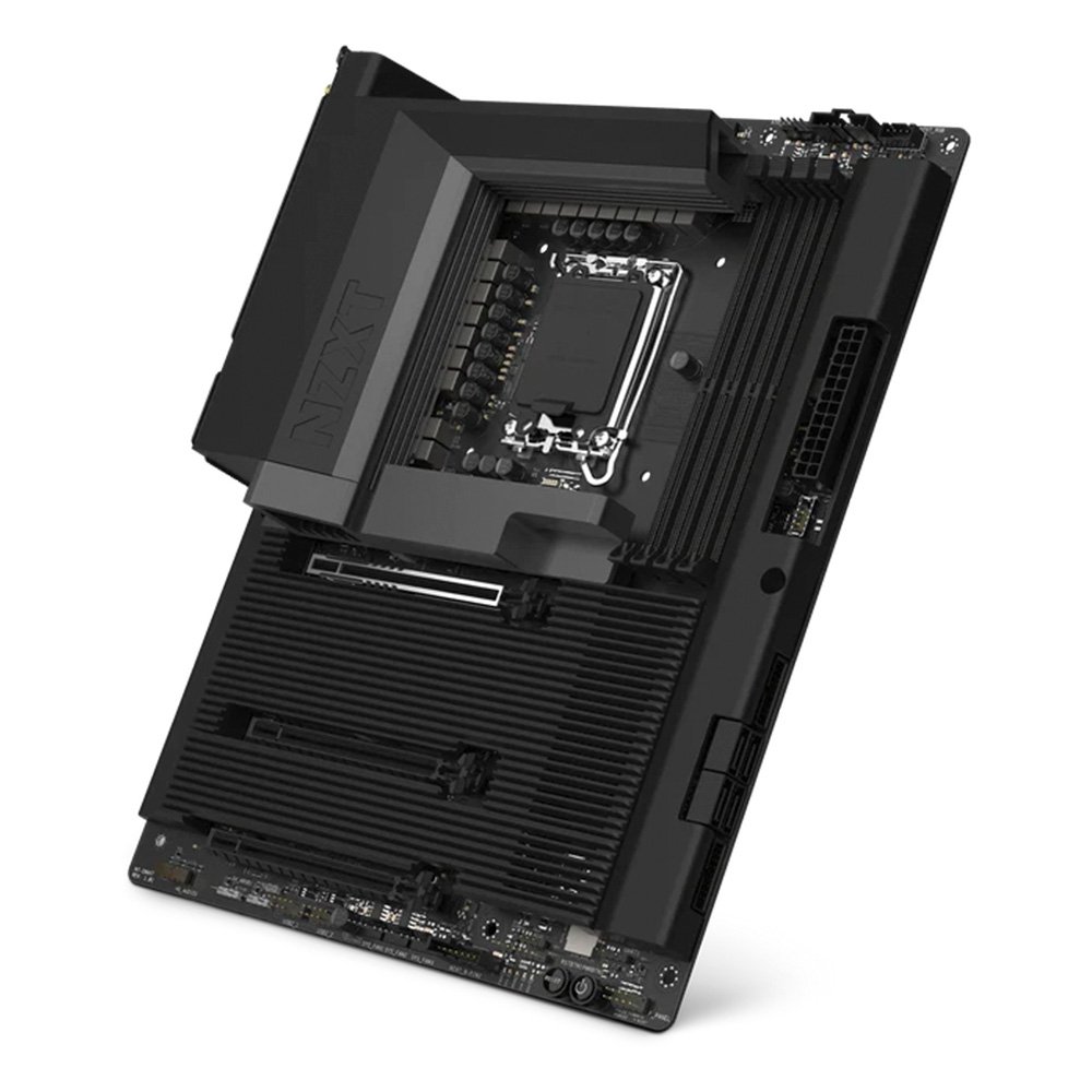Placa Mãe Gaming NZXT N7 Z890, Intel Z890, LGA 1851, ATX, DDR5, com Wi-Fi e Cover, Preta - N7-Z89XT-B1