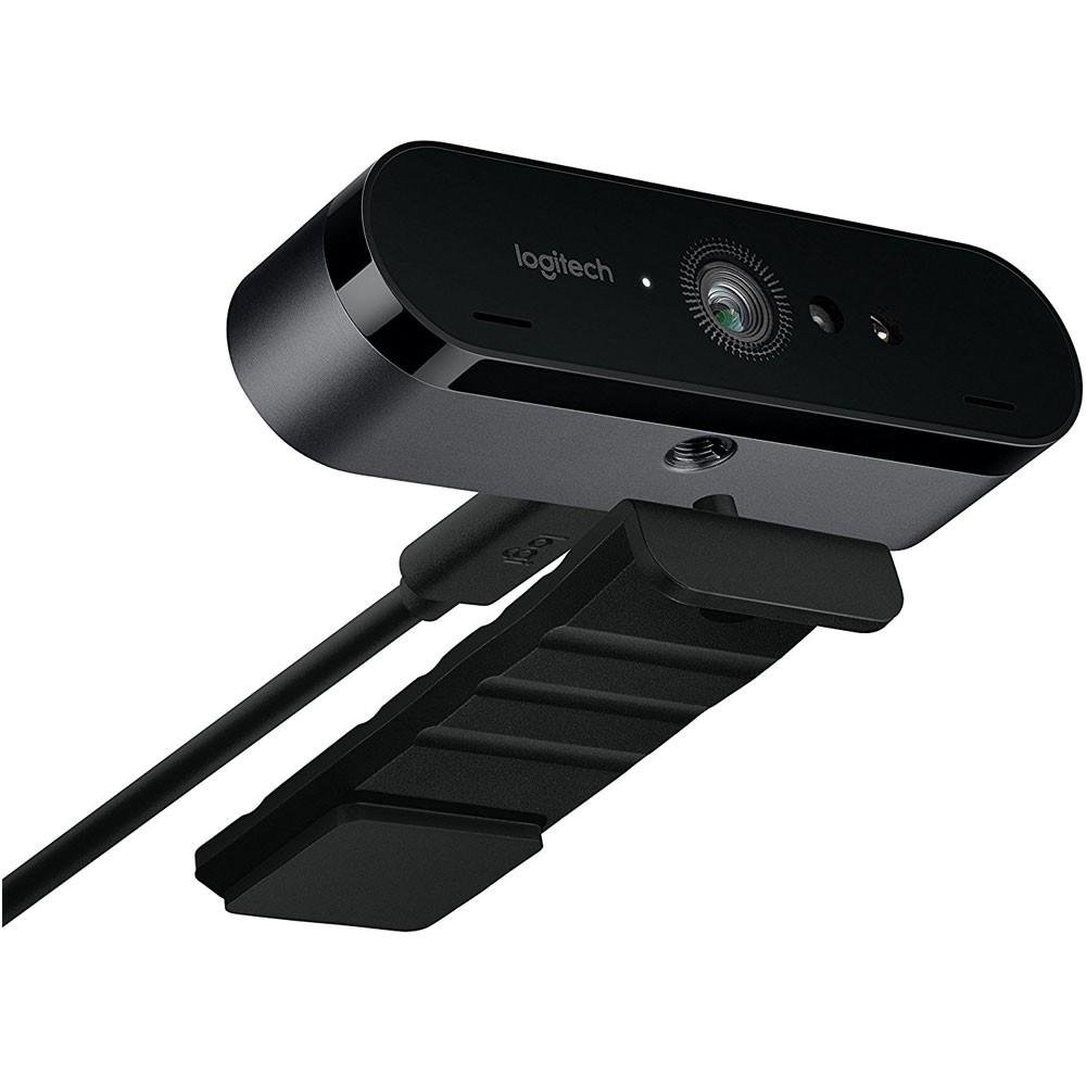 WebCam Logitech Brio 4K Pro Full HD Tecnologia HDR RightLight 3 - 960-001105 WebCam Logitech Brio 4K Pro Full HD Tecnologia HDR RightLight 3 - 960-001105