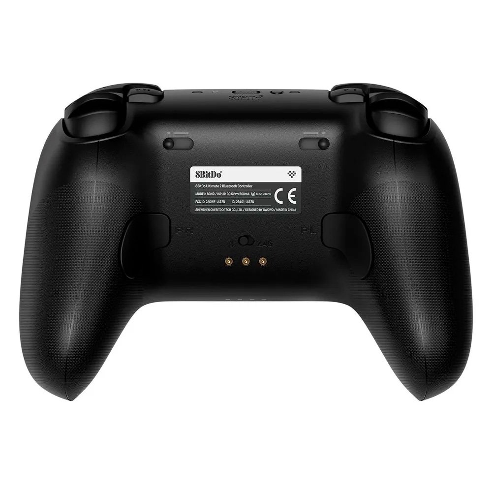 Controle Wireless 8BitDo Ultimate 2, Efeito Hall, Bluetooth, com Dock, p/ Switch, PC e Mobile, Preto - 80ND02 Controle Wireless 8BitDo Ultimate 2, Efeito Hall, Bluetooth, com Dock, p/ Switch, PC e Mobile, Preto - 80ND02