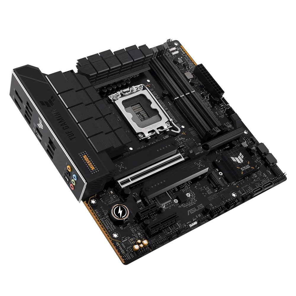 Placa Mãe ASUS TUF GAMING B760M-PLUS II, Intel LGA 1700, mATX, DDR5, Preto - 90MB1HD0-M0EAY0 Placa Mãe ASUS TUF GAMING B760M-PLUS II, Intel LGA 1700, mATX, DDR5, Preto - 90MB1HD0-M0EAY0