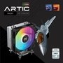 Air Cooler MACH1 ARTIC, ARGB, AMD e Intel, 120mm, Preto - A40