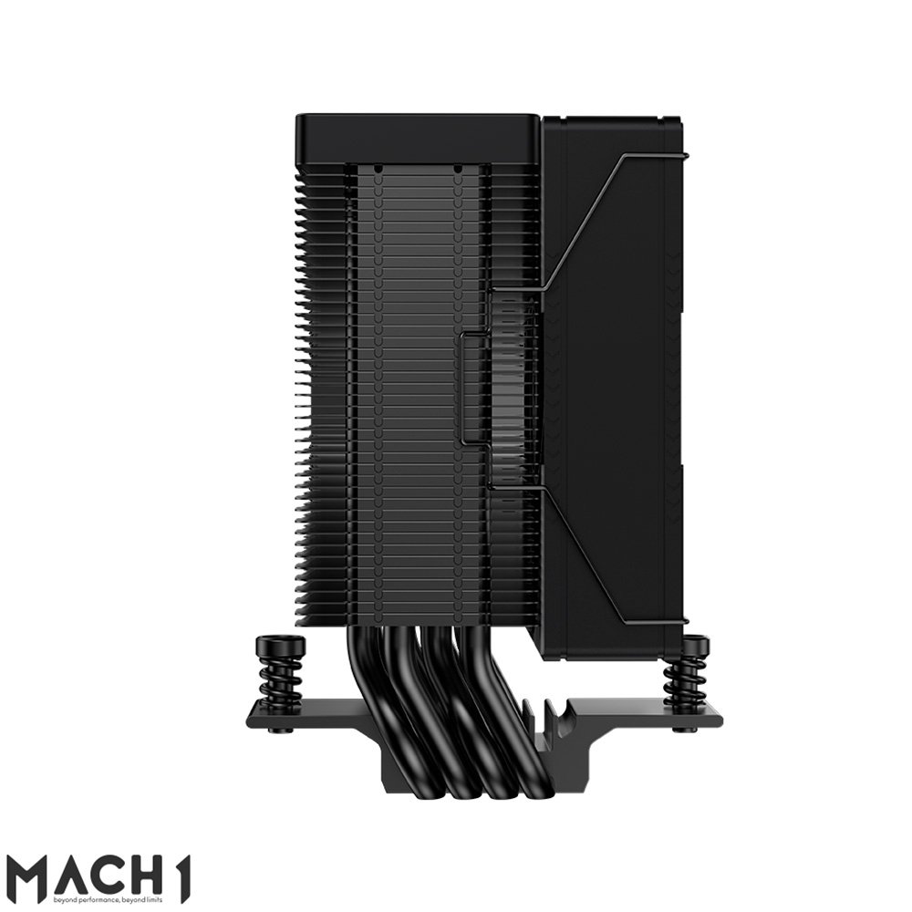Air Cooler MACH1 BOREAL, Digital, ARGB, AMD e Intel, 100mm, Preto -  B40S DIGBK ARGB V2
