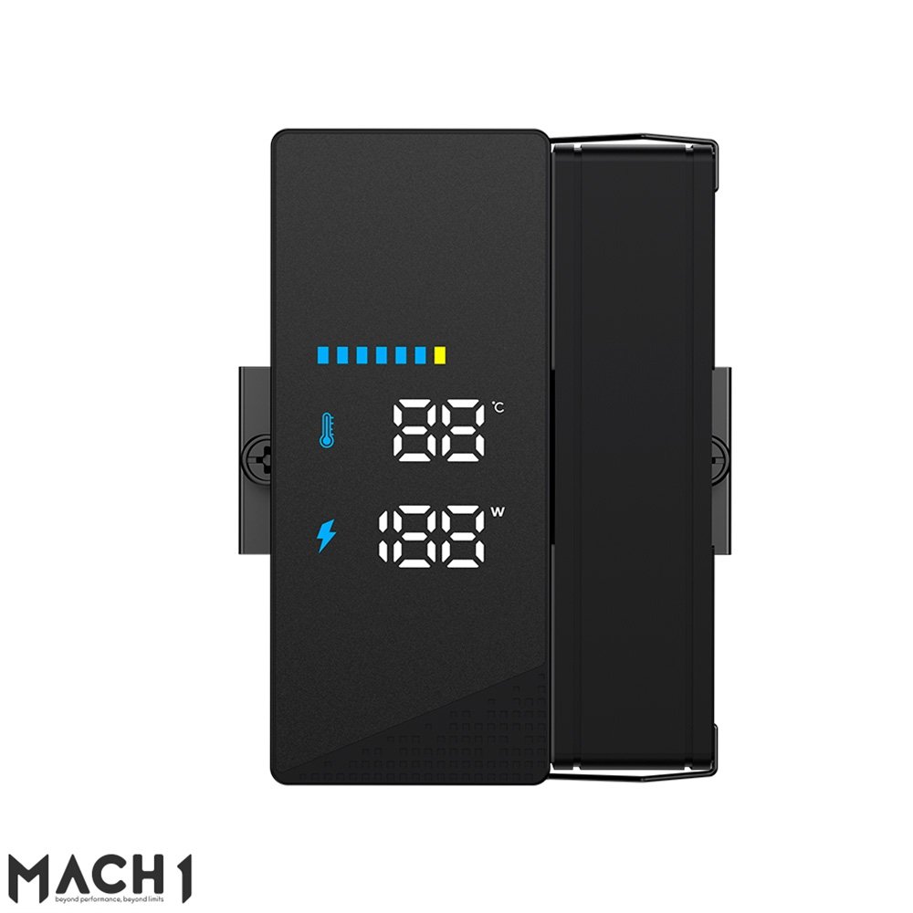 Air Cooler MACH1 BOREAL, Digital, ARGB, AMD e Intel, 100mm, Preto -  B40S DIGBK ARGB V2