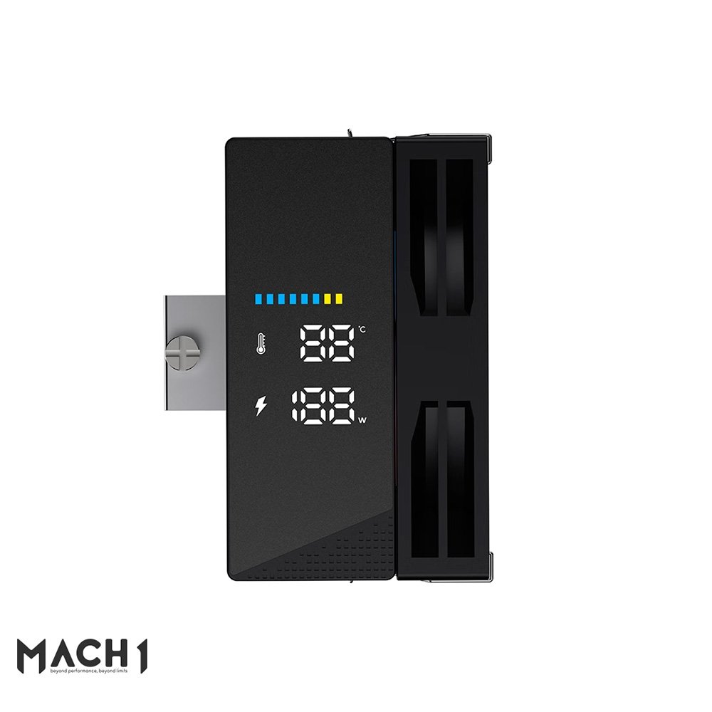 Air Cooler MACH1 ECHO DIGITAL Digital, ARGB, AMD e Intel, 120mm, Preto - P50i DIG ARGB Air Cooler MACH1 ECHO DIGITAL Digital, ARGB, AMD e Intel, 120mm, Preto - P50i DIG ARGB