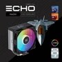 Air Cooler MACH1 ECHO DIGITAL Digital, ARGB, AMD e Intel, 120mm, Preto - P50i DIG ARGB