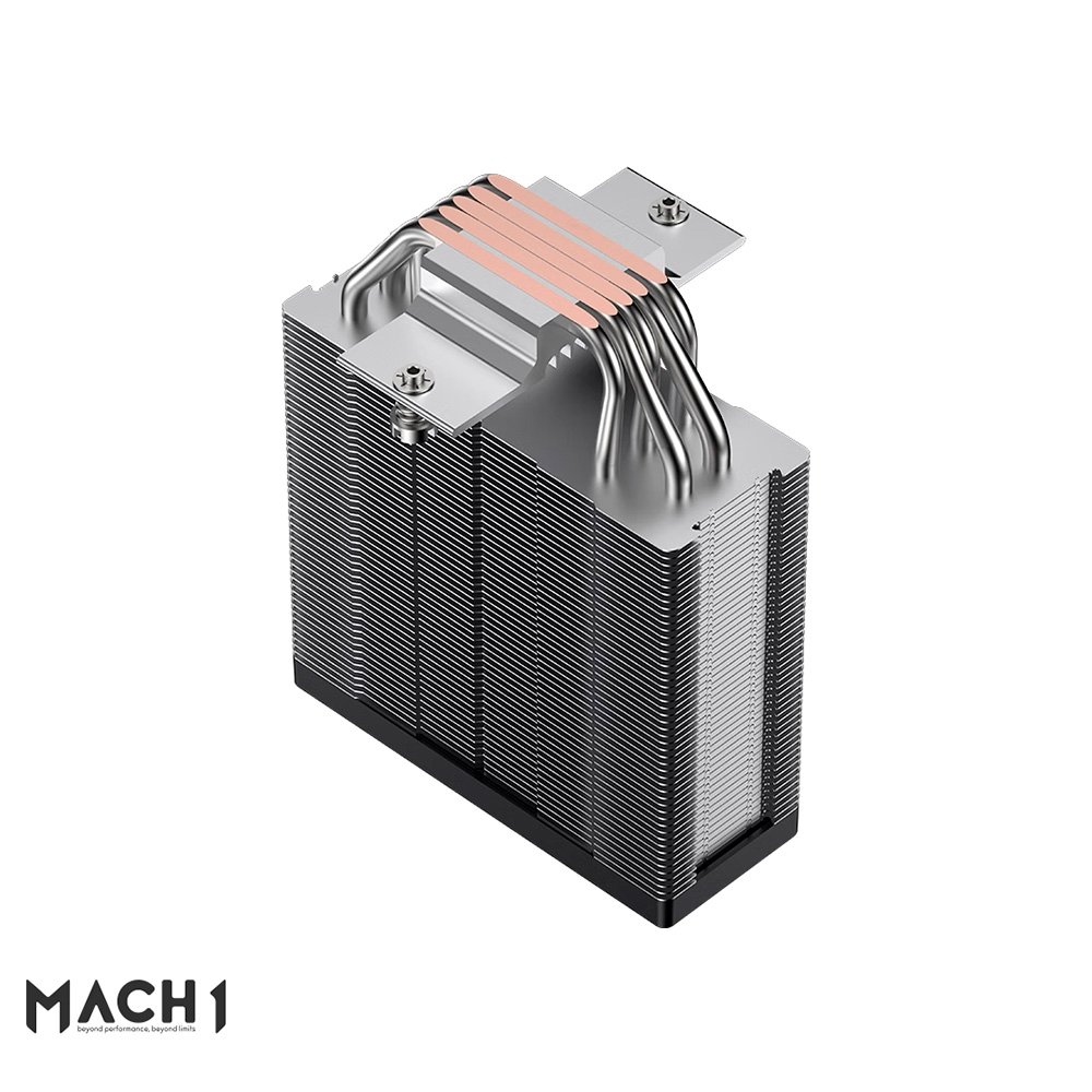 Air Cooler MACH1 ECHO DIGITAL Digital, ARGB, AMD e Intel, 120mm, Preto - P50i DIG ARGB Air Cooler MACH1 ECHO DIGITAL Digital, ARGB, AMD e Intel, 120mm, Preto - P50i DIG ARGB