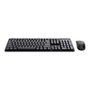 Combo Teclado e Mouse Sem Fio Trust ODY II, 1600 DPI, Pilhas Inclusas, ABNT2, Preto - 26014