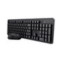 Combo Teclado e Mouse Sem Fio Trust ODY II, 1600 DPI, Pilhas Inclusas, ABNT2, Preto - 26014