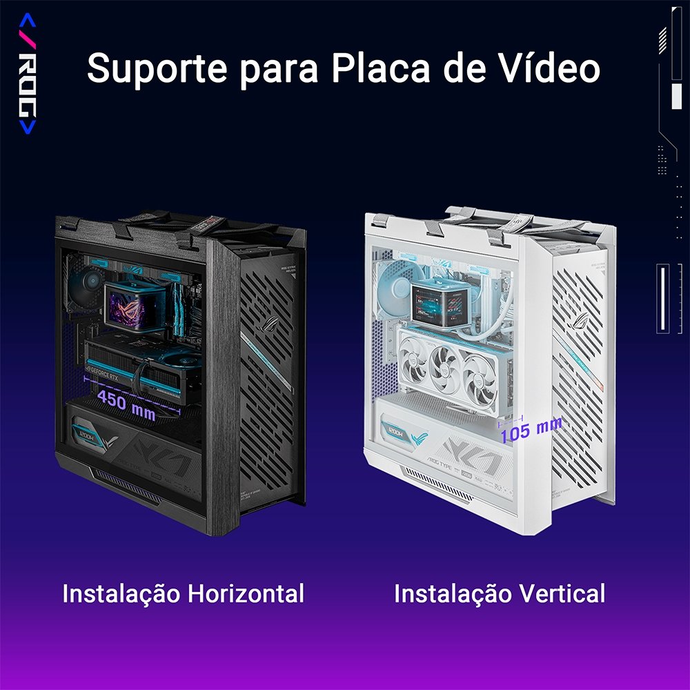 Gabinete ASUS ROG Strix Helios II EATX | KaBuM!