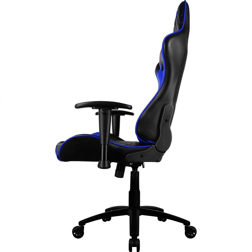 Cadeira Gamer ThunderX3 TGC12, Até 120kg, Com Almofadas, Descanso de Braço 2D, Preto e Azul Cadeira Gamer ThunderX3 TGC12, Até 120kg, Com Almofadas, Descanso de Braço 2D, Preto e Azul