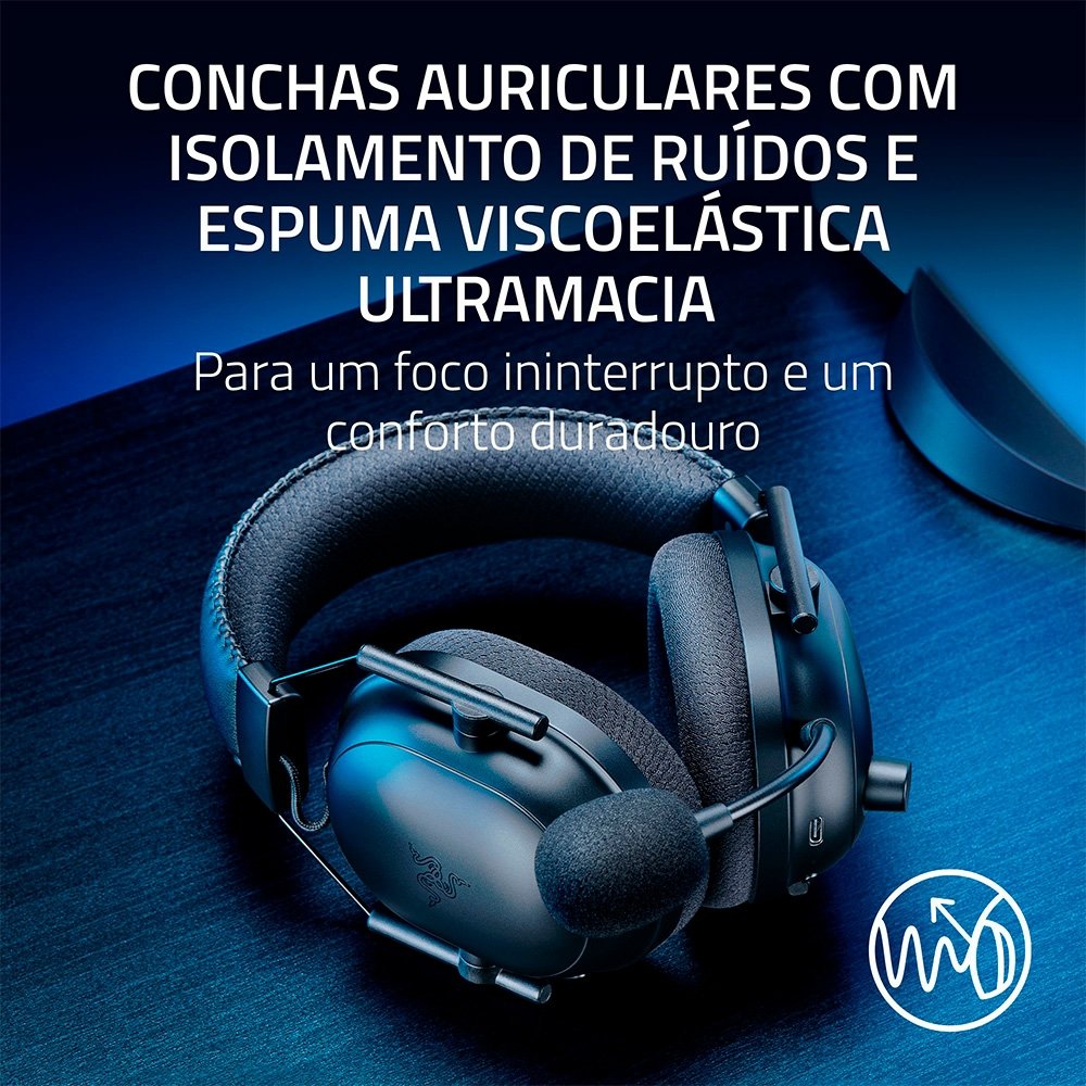 Headset Sem Fio Razer BlackShark V2 Pro PlayStatio