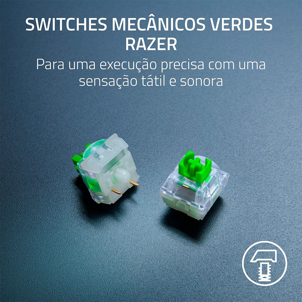 Teclado Gamer Razer BlackWidow V4 X Pokémon