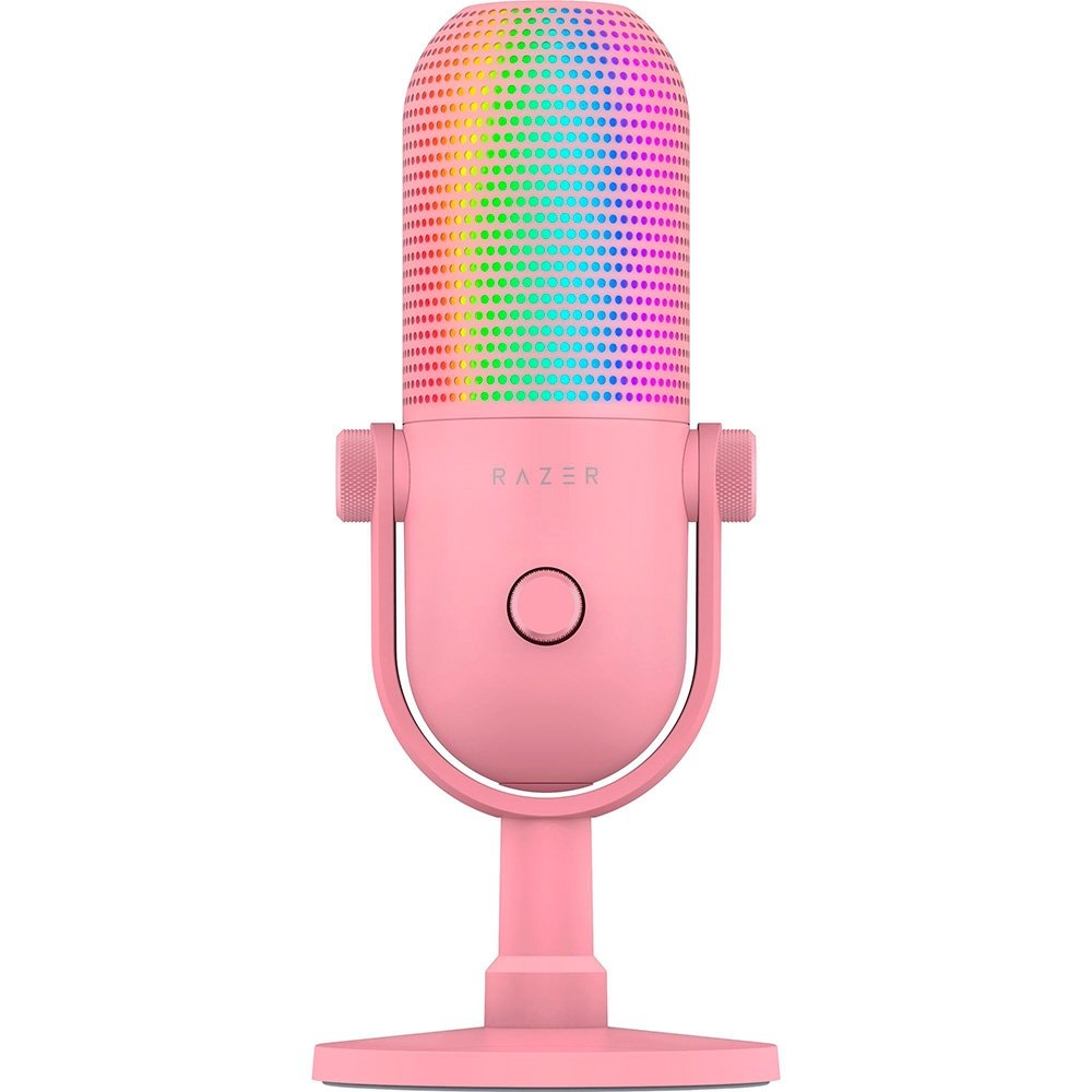 Razer Seiren V3 Chroma Quartz コンデンサーマイク Microfone Razer Seiren V3 Chroma Quartz RGB