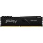 Memoria RAM Kingston Fury Beast, 16GB, 3200MT/s, DDR4, CL16, DIMM, 1Gx8, Preto - KF432C16BB1/16WP