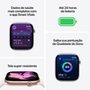 Apple Watch Series 11 GPS, Caixa Prateada de Alumínio de 42 mm, Pulseira Esportiva Roxo-névoa, Tamanho P/M - MEU64AM/A