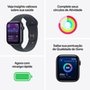 Apple Watch SE 3 GPS, Caixa Estelar de Alumínio de 40 mm, Pulseira Esportiva Estelar, Tamanho M/G - MEH54AM/A