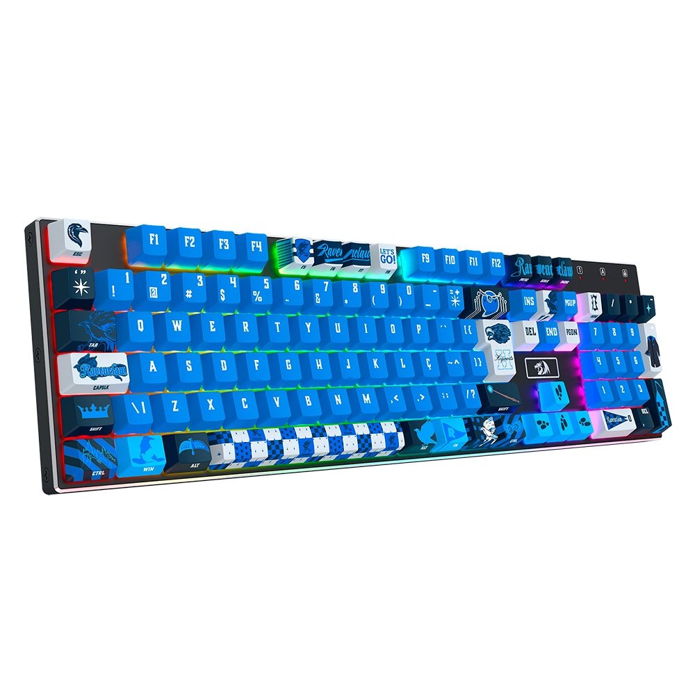Kit Keycaps Redragon Ravenclaw PBT ABNT2 | KaBuM!