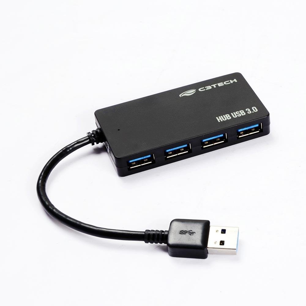 Hub USB-C/USB 3.0 4 Portas, C3TECH HU-C500GY