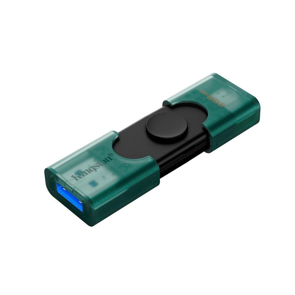Pen Drive Kingston, 128GB, USB-A + USB-C 3.2 Gen1, DataTraveler DuoG2 - DTDEG2/128GB