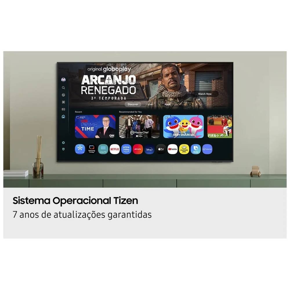 Smart TV 75" Samsung 4K UHD Crystal 75U8600F Tizen 3 HDMI Smart TV 75" Samsung 4K UHD Crystal 75U8600F Tizen 3 HDMI